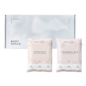 Body Goals 乳清蛋白飲組合 31公克 X 60入 (木瓜牛奶 / 草莓牛奶)