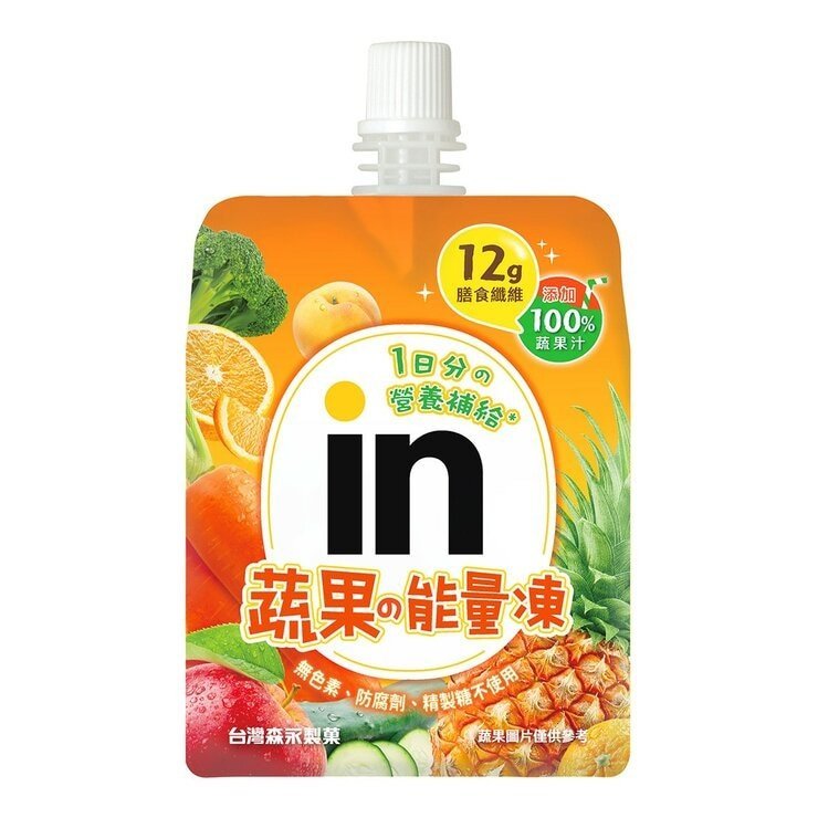森永in果凍 (蔬果能量) 150公克 X 12入 - Image 3