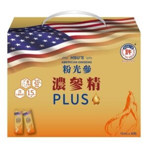 美國許氏 粉光濃參精15毫升 X 30入