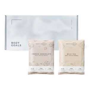 Body Goals 乳清蛋白飲組合 31公克 X 60入 (法式可可 / 英式奶茶)