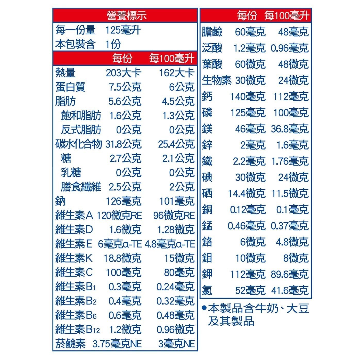 明治 明倍適營養補充杯 穀香原味 125毫升 X 36入 - Image 4