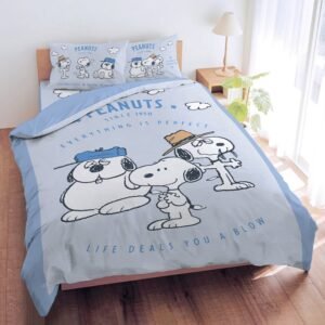 【台灣製】床笠 / 單人【兄弟日誌】單人床笠含一件枕套 史諾比 SNOOPY