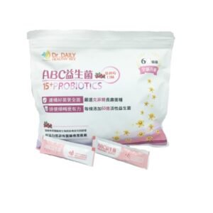 好油專家Dr.DAILY ABC15 益生菌 (60億)-蔓越莓口味 (50條/包)