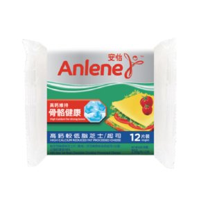 安怡高鈣較低脂起司250g