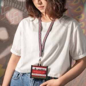 【預購】【台灣製】【原風藝站】 圖騰證件帶 | 原住民 族服 台灣印象