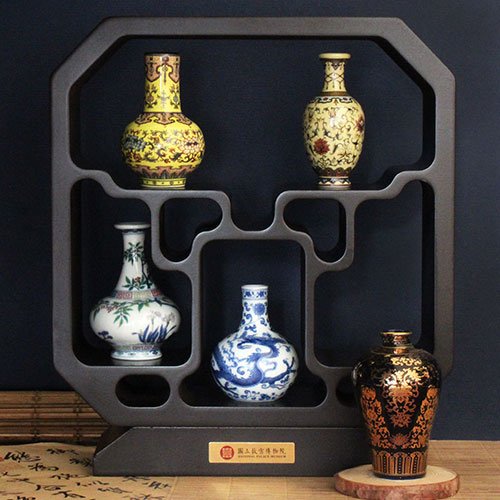 故宮精華瓷器博古架 - Image 3