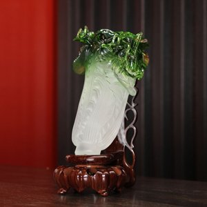 精工琉璃 翠玉白菜-霧面 - Image 3