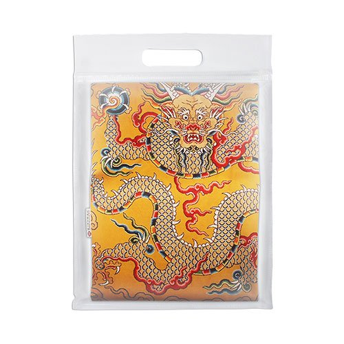 靠墊套黃地團龍抱枕套 - Image 2