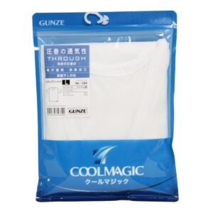 郡是 涼感天竺V領上衣