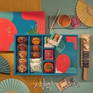 │人氣禮盒│豐年花綻 聚寶盒C款(21入)天然無添加茶食禮