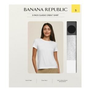 Banana Republic 女短袖上衣三入組