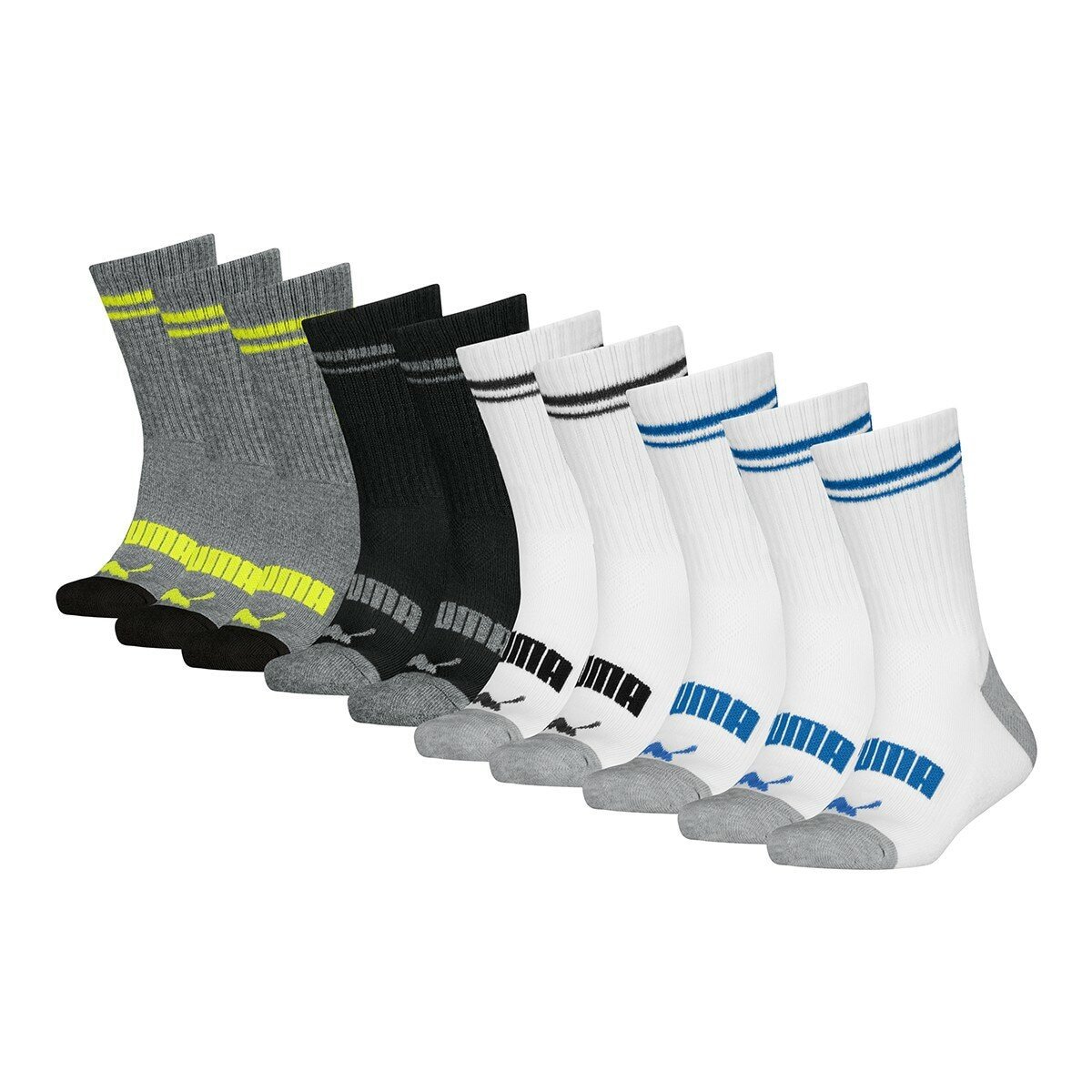 Puma 兒童中筒襪 10入組 - Image 2