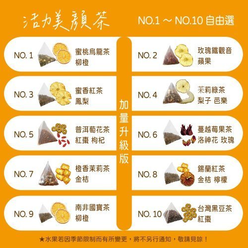【台灣製】【活力美顏茶】50入自選免運分享組 無調味水果乾+私房茶 - Image 4