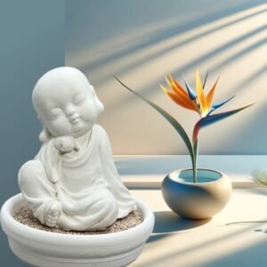靜謐之美學 淨念吉祥小佛之(一念)小盤套組 精緻台灣文創禮品
