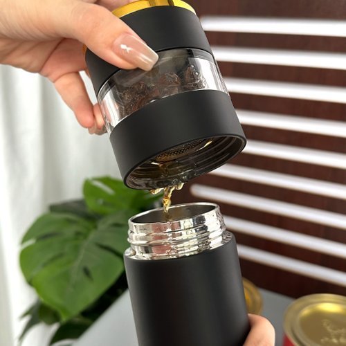 父親節禮盒丨智能茶水分離保溫杯 茶葉禮盒 升職禮物 送男友 - Image 2