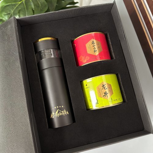 父親節禮盒丨智能茶水分離保溫杯 茶葉禮盒 升職禮物 送男友 - Image 4