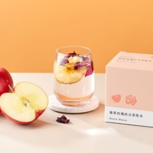 促進消化【蘋果玫瑰綜合果乾茶 10入】果乾茶 低熱量