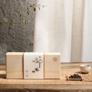 源之禮 | 典雅木質茶葉禮盒 (輕或中焙火高山烏龍/高山紅茶)