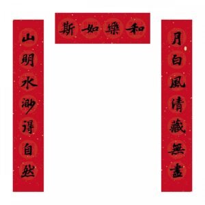 蘇軾〈前赤壁賦〉集字春聯