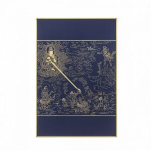 故宮百年紀念描金佛卡系列-觀音救火難