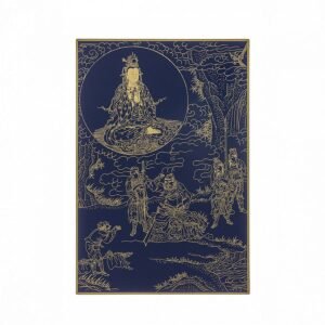 故宮百年紀念描金佛卡系列-觀音救怨賊加害難
