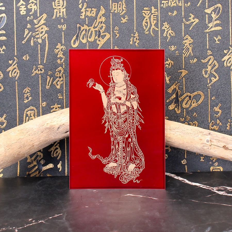 故宮百年紀念玉虫塗卡系列- 觀音救高山墮落難 - Image 2