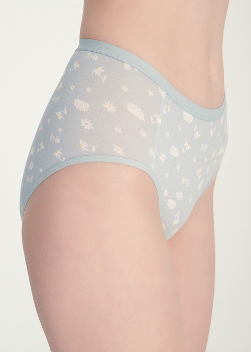 【台灣製】XXL 夏日時光.高腰三角內褲 - Image 4