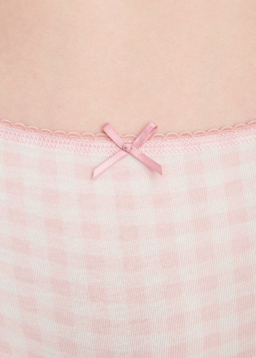 【台灣製】夏日時光.花邊中腰三角內褲 - Image 4