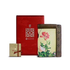 窗櫺花影‧仙萼長春(罌粟) - Image 2