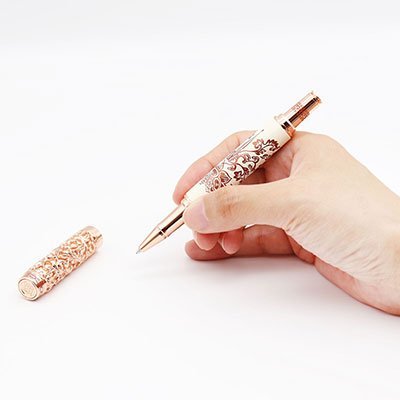 金番花鋼筆禮盒(米玫金) - Image 5
