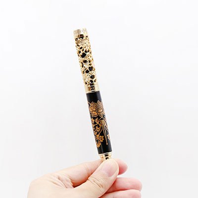 金番花鋼筆(黑金) - Image 4