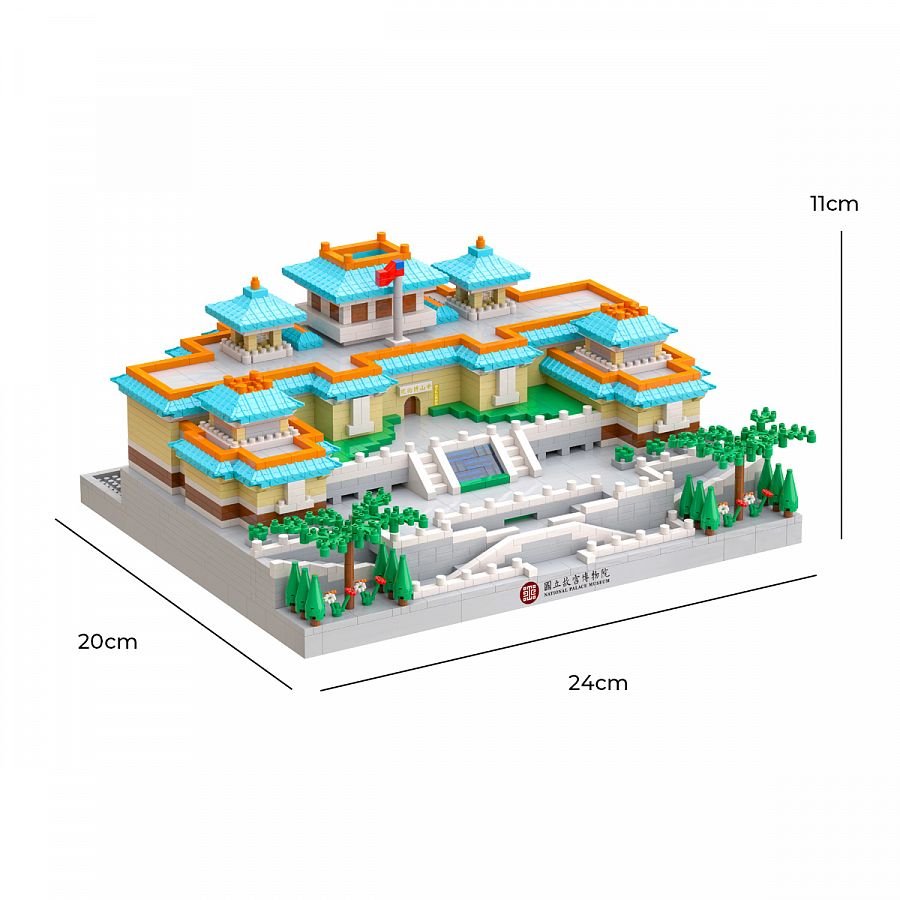 【台灣製】故宮之巔-北院微型積木典藏組 - Image 3