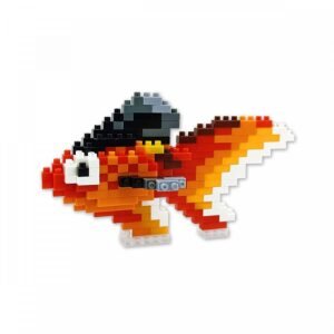 金魚微型積木(紅)