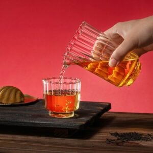 【畢業禮物】鴻運福器禮盒/ 玻璃茶具&蜜香紅茶包 蜜香紅茶