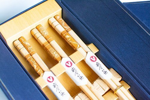 【預購】【台灣製】雷雕皇家 檜木筷 禮盒組 - 禮品訂做 商務禮品 企業客製化商品 - Image 5