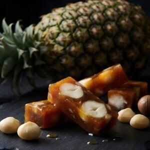 【菠蘿果仁糕】(150g/盒) 金鑽菠蘿 夏威夷果 椰絲 無化學添加