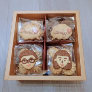 【客製禮物】Q版人像餅乾禮盒 || 生日禮物/送禮推薦