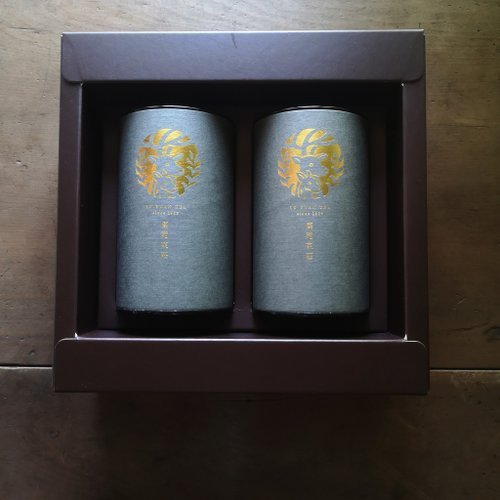 台灣高山茶組【極品獻禮】-手採梨山/阿里山烏龍_玉石禮盒(附提袋 - Image 3