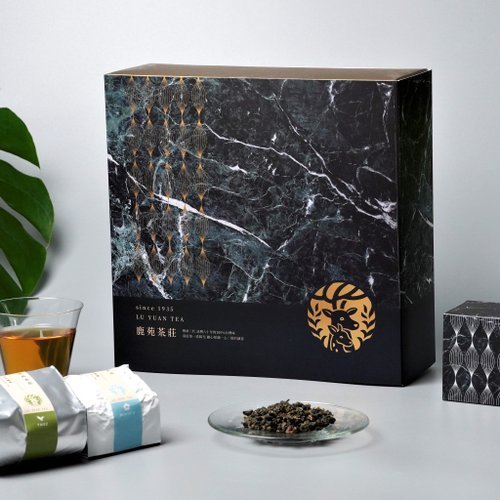 台灣高山茶組【極品獻禮】-手採梨山/阿里山烏龍_玉石禮盒(附提袋 - Image 5