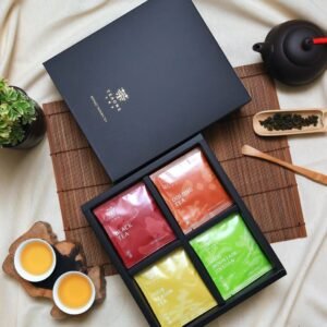 【TeaOne I 原葉茶包禮盒】四款台灣茶品、最佳茶葉伴手禮