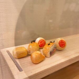 手做月餅禮盒耳環