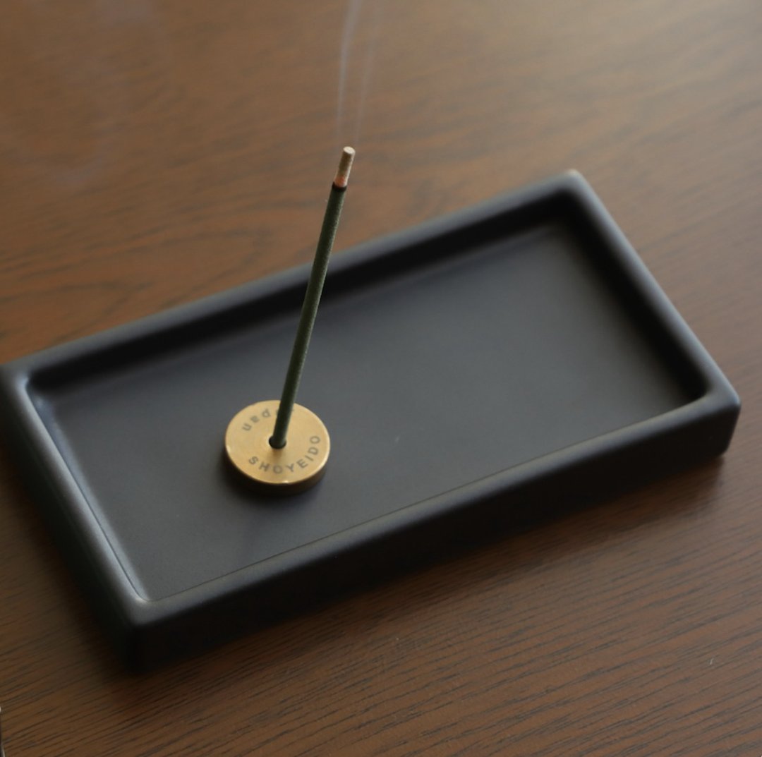 黃銅製 圓型金屬香立 松榮堂新產品 - Image 3