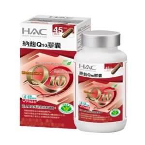 [佑全保健藥妝]永信HAC納麴Q10膠囊90粒/盒