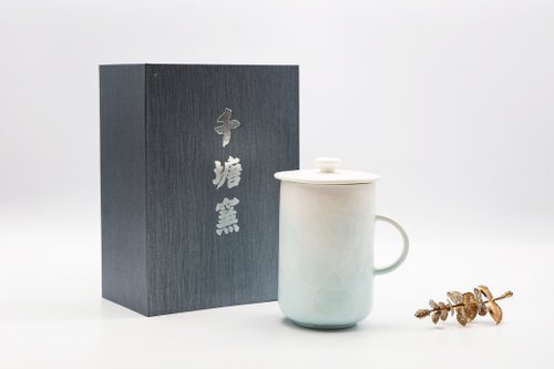 【預購】【台灣製】台灣京瓷-霧之花語馬克杯