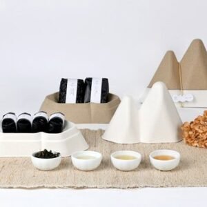 點茶1869台灣茶系列-山型禮盒2入茶組(文山包種+金萱烏龍)
