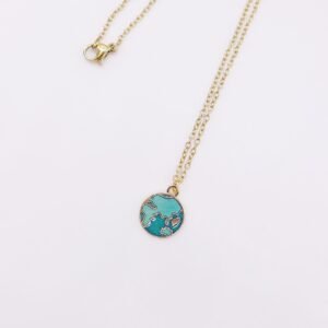 【卡片項鍊Card Necklace】台灣文化 太空款-宇宙地球