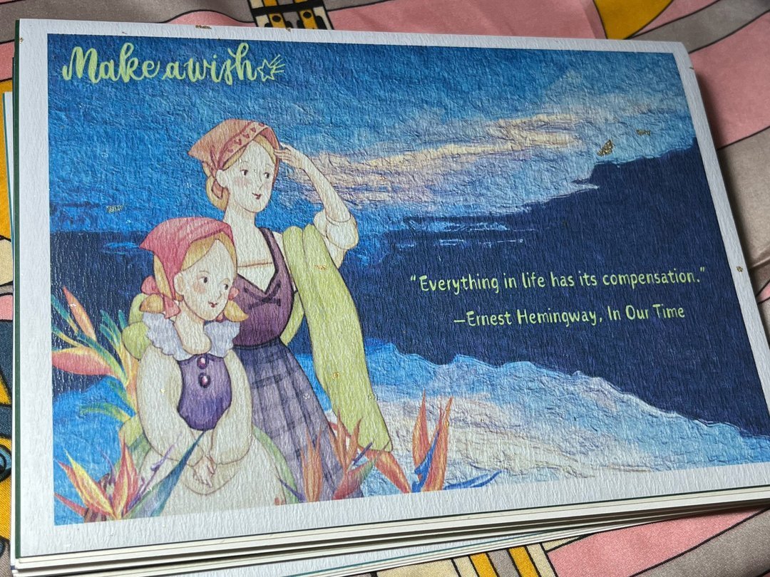 (A)設計師手作卡片 蒼天的補償 正能量文創 團購110張套組 - Image 4