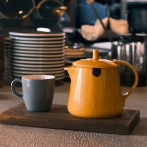 【節日送禮】美國FORLIFE茶包壺-黃 (茶包茶壺)