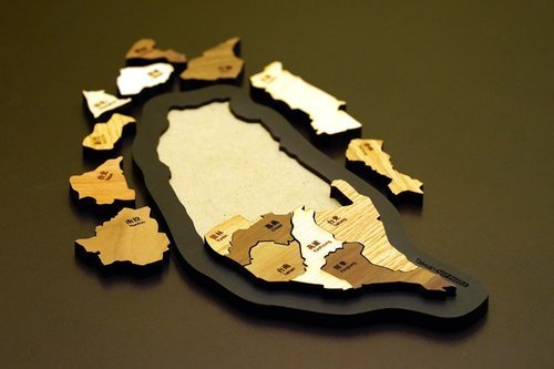 【預購】【台灣製】台灣地圖原木拼圖 Taiwan Map Puzzle - Image 5
