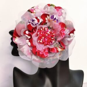 【預購】小眾訂製服裝配件 客家花布胸花 頭飾 頸飾 肩花 造型So Easy